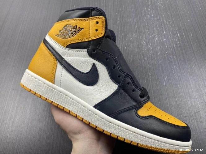 Cheap Air Toe Jordan Yellow High 555088-711 OG 1 0713